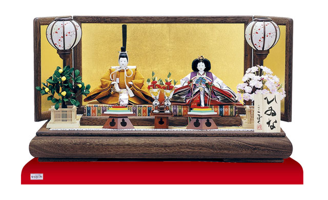 雛人形・焼桐平台京十番親王飾り　Ｎｏ１０１３Ａ
